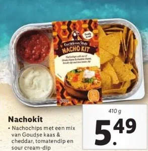 Lidl Nachokit aanbieding