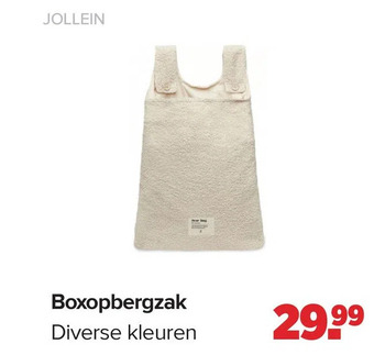 Baby-Dump Boxopbergzak aanbieding