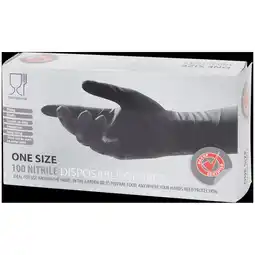 Action Nitrile handschoenen aanbieding