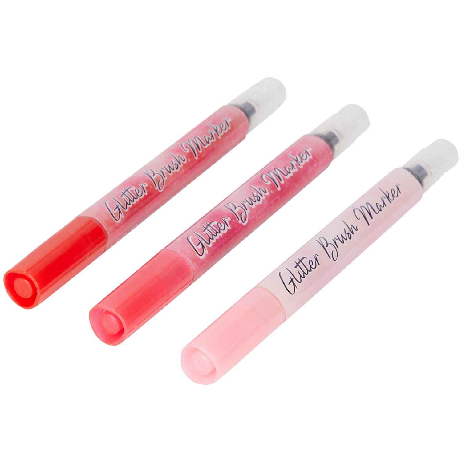 Décotime glitter brushmarkers aanbieding bij Action