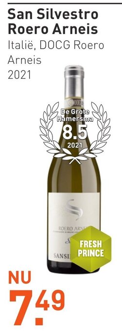 Gall & Gall San Silvestro Roero Arneis aanbieding