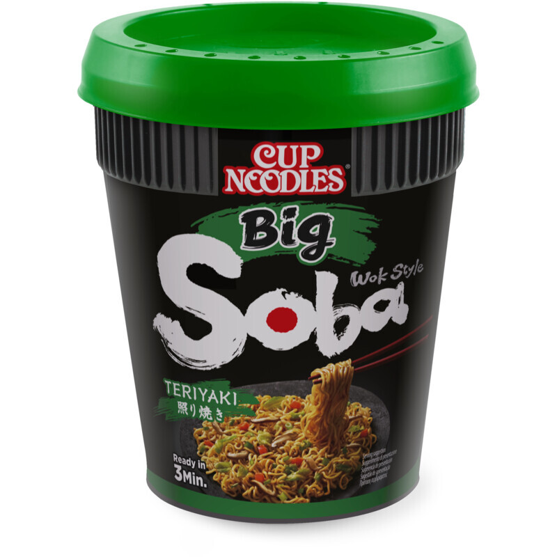 Nissin big soba wok style teriyaki noodles aanbieding bij Albert Heijn