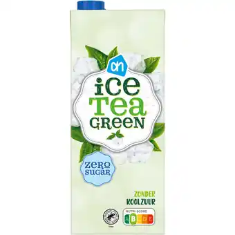 Albert Heijn Ah ice tea green zero sugar zonder koolzuur aanbieding