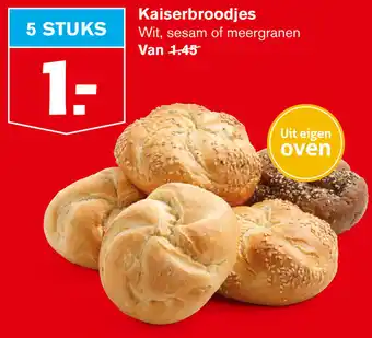 Hoogvliet Kaiserbroodjes 5st aanbieding