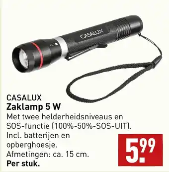 ALDI CASALUX Zaklamp 5 W aanbieding