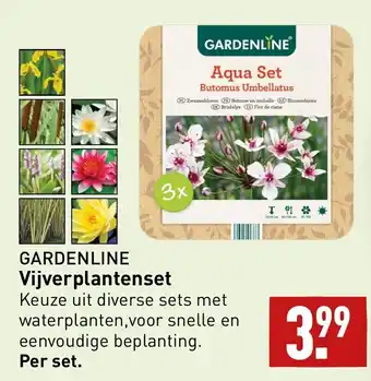 ALDI GARDENLINE Vijverplantenset aanbieding