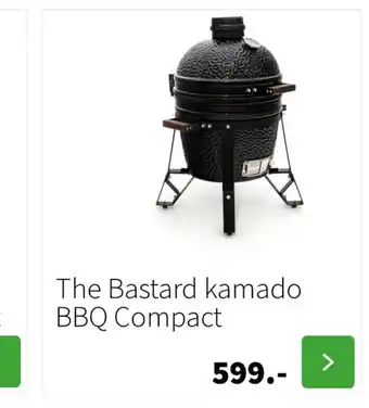 Intratuin The Bastard kamado BBQ Compact aanbieding