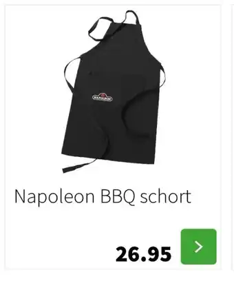 Intratuin Napoleon BBQ schort aanbieding