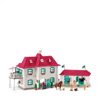 Wehkamp Schleich horse club groot huis met paardenbox 42416 aanbieding