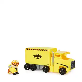 Wehkamp Paw patrol  big truck pups -  deluxe vehicls - rubble aanbieding