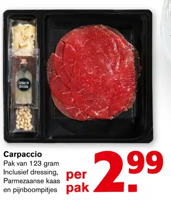 Hoogvliet Carpaccio 123g aanbieding