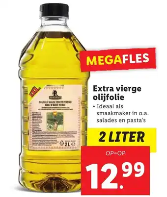 Lidl Extra vierge olijfolie 2 LITER aanbieding