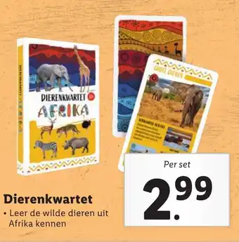 Lidl Dierenkwartet aanbieding