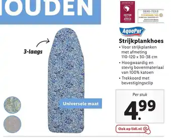 Lidl Strijkplankhoes aanbieding