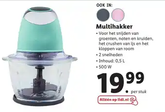 Lidl Multihakker aanbieding