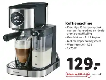 Lidl Koffiemachine aanbieding