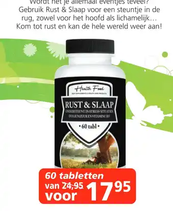 Gezondheidswinkel Libra Rust & slaap aanbieding