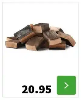 Intratuin Napoleon rookhout brandy eiken 1,5 kg aanbieding
