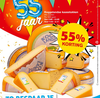 Hoogvliet Koggelandse kaasstukken aanbieding