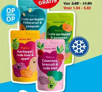 Hoogvliet Mama-deli babyvoeding aanbieding