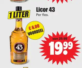 Dirk Licor 43 1L aanbieding