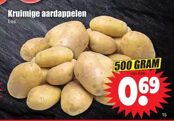 Dirk Kruimige Aardappelen 500g aanbieding