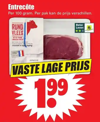 Dirk Entrecote 100g aanbieding