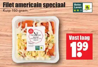 Dirk Filet Americain speciaal 150g aanbieding