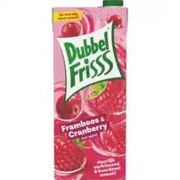 Jumbo Dubbelfrisss framboos-cranberry 1, 5l aanbieding