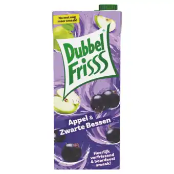 Jumbo Dubbelfrisss appel & zwarte bessen 1, 5l aanbieding