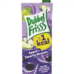Jumbo Dubbelfrisss 1kcal appel zwarte bes 1, 5l aanbieding