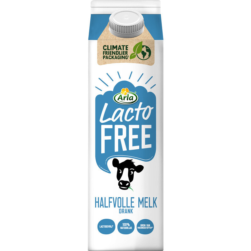 Albert Heijn Arla lactofree halfvolle melk aanbieding