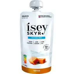 Albert Heijn Isey skyr on-the-go toffee aanbieding