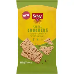 Albert Heijn Schär cereal crackers glutenvrij aanbieding