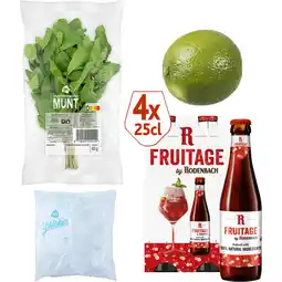 Albert Heijn Rodenbach fruitage: perfect serve pakket aanbieding