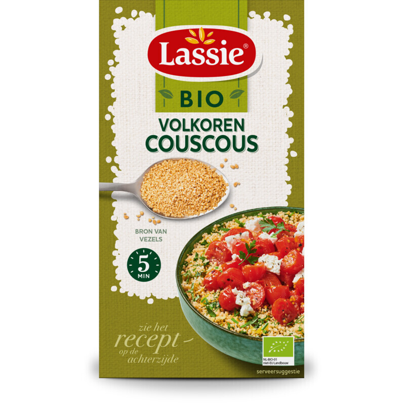Lassie bio volkoren couscous aanbieding bij Albert Heijn