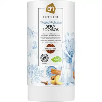 Albert Heijn Ah excellent herbal infusion spicy rooibos losse thee aanbieding