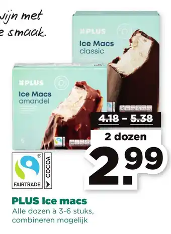 PLUS Ice Macs classic aanbieding