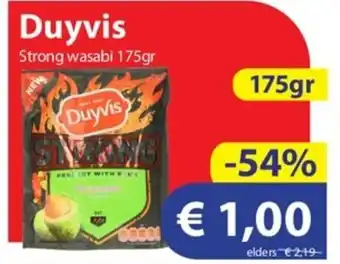 Die Grenze Duyvis Strong wasabi 175gr aanbieding
