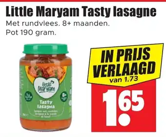 Dirk Little Maryam Tasty lasagna 190 gram aanbieding