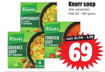 Dirk Knorr soep aanbieding