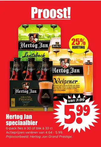 Dirk Hertog Jan speciaalbier 6x33CL aanbieding