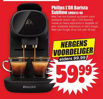 Dirk Philips L'OR Barista Sublime LM9012/40 aanbieding