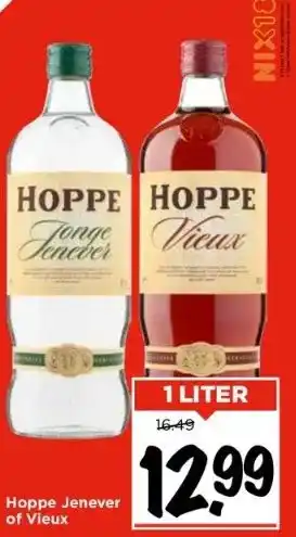 Vomar Voordeelmarkt Hoppe jenever of vieux aanbieding