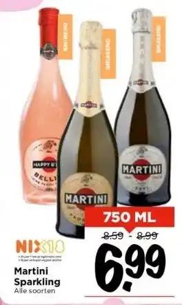 Vomar Voordeelmarkt Martini sparkling aanbieding