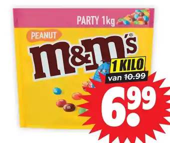 Dirk M&m's pinda aanbieding