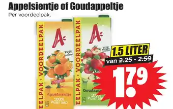 Dirk Appelsientje of goudappeltje aanbieding