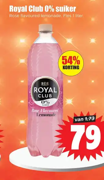 Dirk Royal club 0% suiker aanbieding