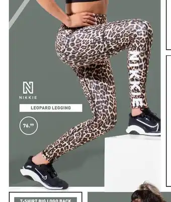 Intersport Twinsport Nikkie Leopard Legging aanbieding