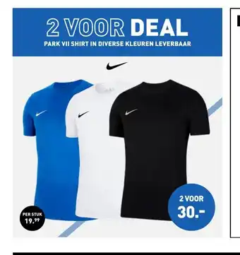 Intersport Twinsport Park VII Shirt In Diverse Kleuren Leverbaar per stuk aanbieding